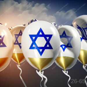 בלוני דגל ישראל - 16082