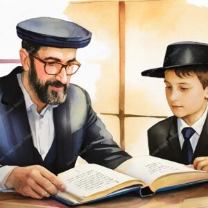 ושיננתם לבניך - אב ובן בלימוד תורה - 01952