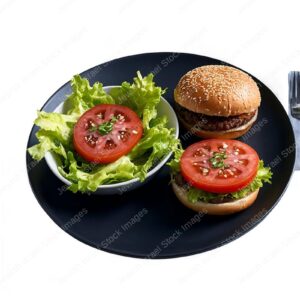 תמונת המבורגר כשר ללא גבינה - 13096