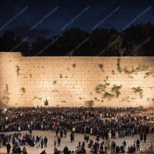 אילוסטרציה ירושלים עיה״ק - הכותל המערבי - 26546