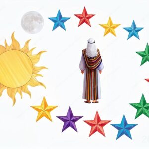 חלום יוסף הצדיק - השמש הירח והכוכבים - 33639