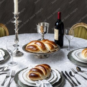 חלות, יין וכוס קידוש לשבת וחג - 34193