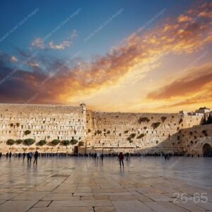 אילוסטרציה ירושלים עיה״ק - הכותל המערבי - 35497