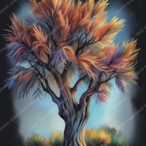 סימני השבטים -  אשר - עץ זית - 36180