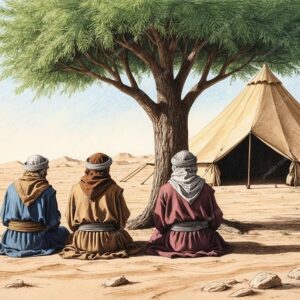 ביקור המלאכים באוהל אברהם - 38009